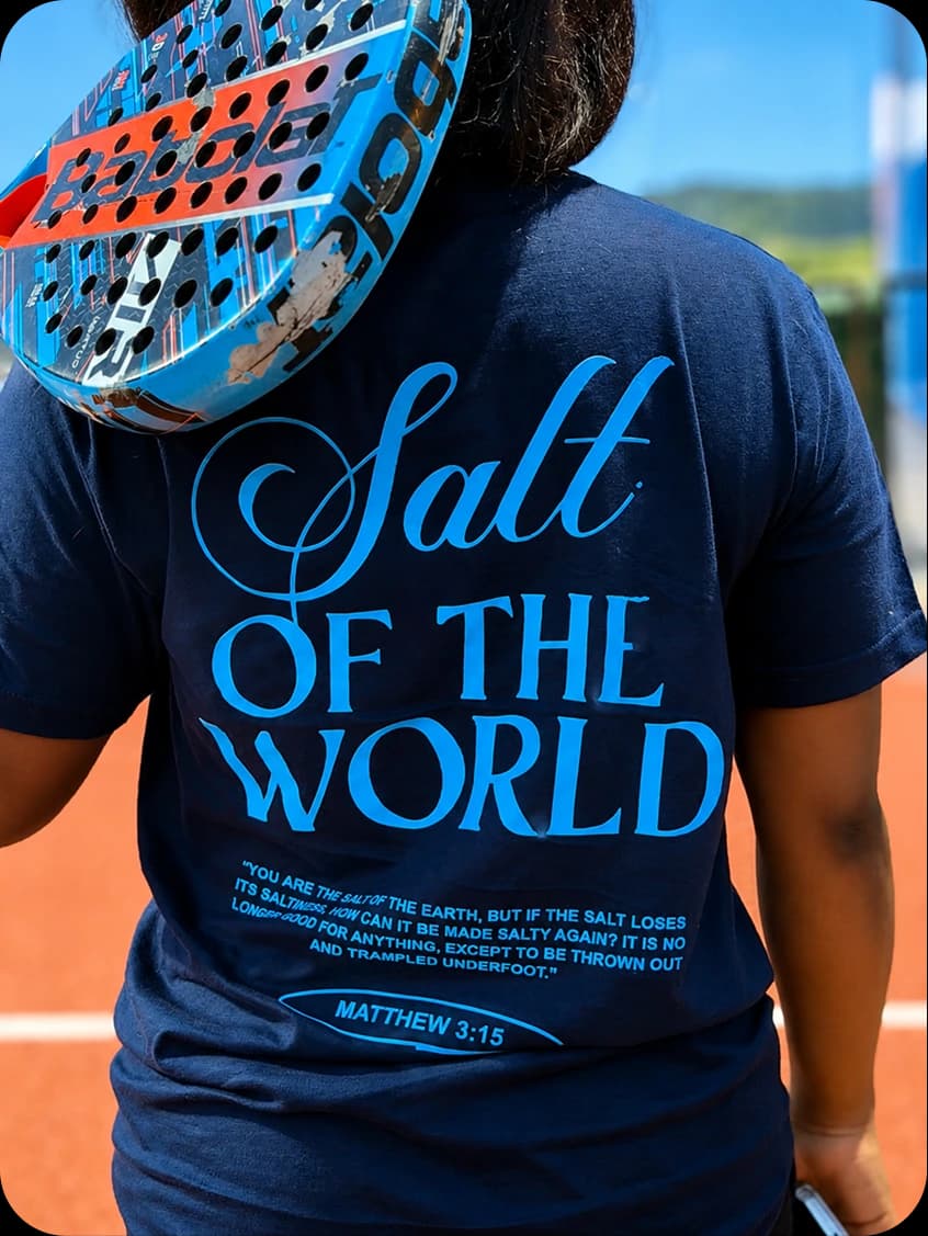 Salt of the world apparel on court